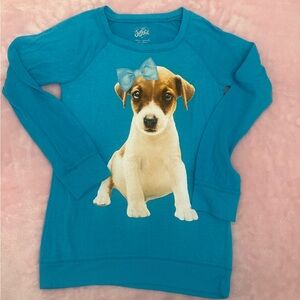 Justice Girls Blue Sweater